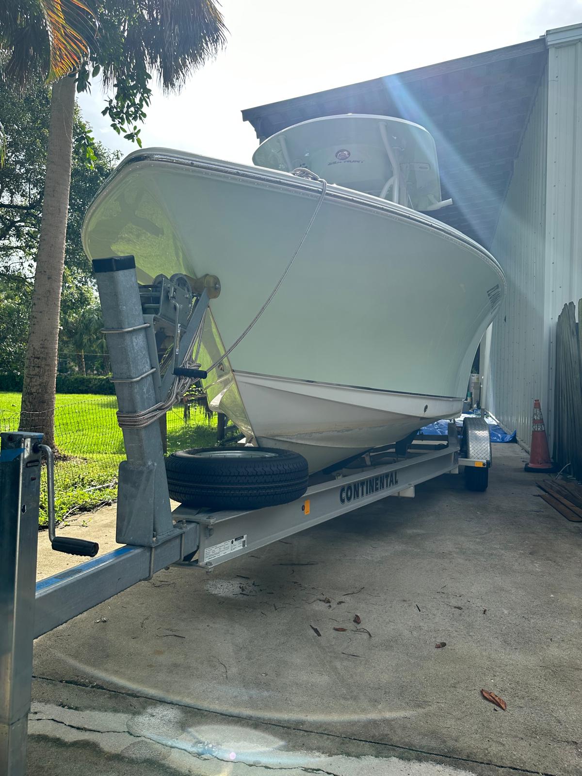 Boat Bottom Paint Prep